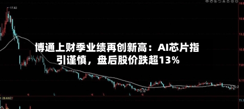 博通上财季业绩再创新高：AI芯片指引谨慎	，盘后股价跌超13%-第2张图片