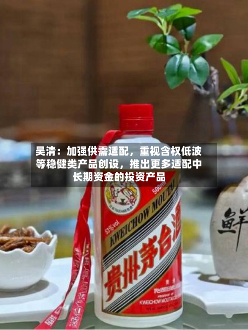 吴清：加强供需适配，重视含权低波等稳健类产品创设，推出更多适配中长期资金的投资产品-第2张图片