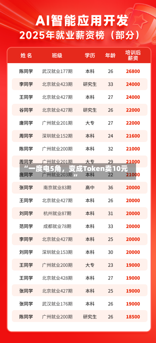 “一度电5角，变成Token卖10元”-第2张图片