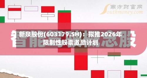新泉股份(603179.SH)：拟推2026年限制性股票激励计划-第2张图片