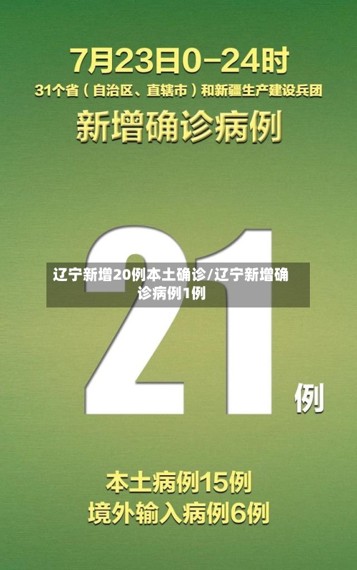 辽宁新增20例本土确诊/辽宁新增确诊病例1例