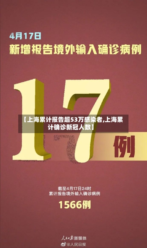 【上海累计报告超53万感染者,上海累计确诊新冠人数】-第2张图片