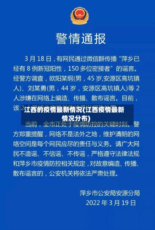 江西的疫情最新情况(江西疫情最新情况分布)-第2张图片