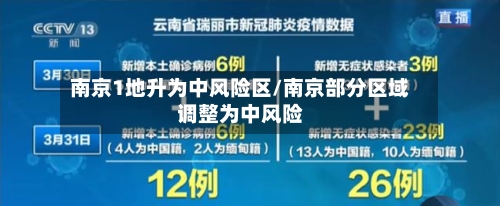 南京1地升为中风险区/南京部分区域调整为中风险