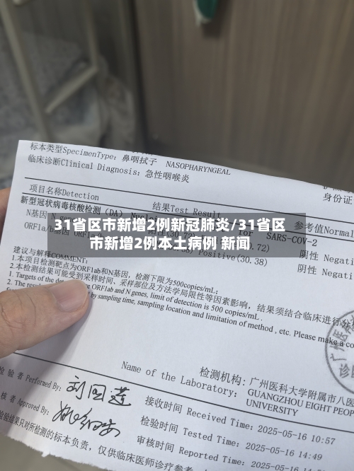 31省区市新增2例新冠肺炎/31省区市新增2例本土病例 新闻
