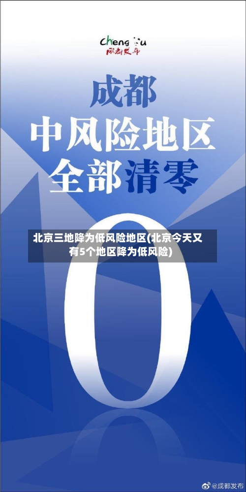 北京三地降为低风险地区(北京今天又有5个地区降为低风险)-第2张图片