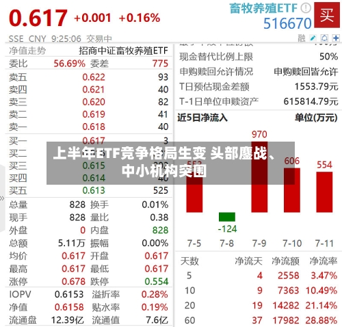 上半年ETF竞争格局生变 头部鏖战、中小机构突围-第2张图片
