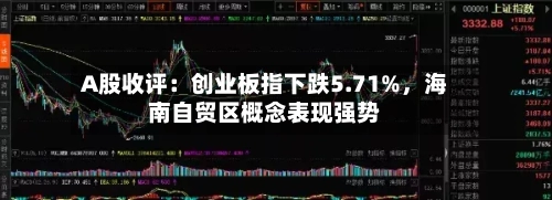 A股收评：创业板指下跌5.71%	，海南自贸区概念表现强势-第2张图片