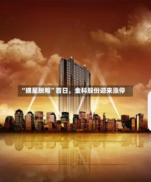 “摘星脱帽”首日，金科股份迎来涨停-第2张图片
