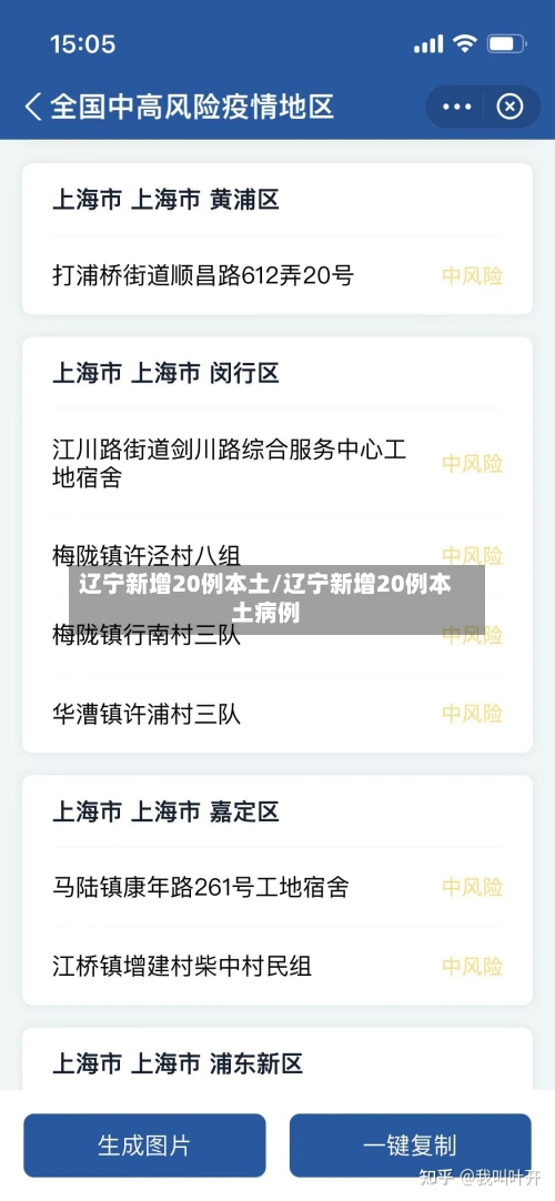 辽宁新增20例本土/辽宁新增20例本土病例-第2张图片