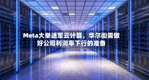 Meta大举进军云计算，华尔街需做好公司利润率下行的准备-第2张图片