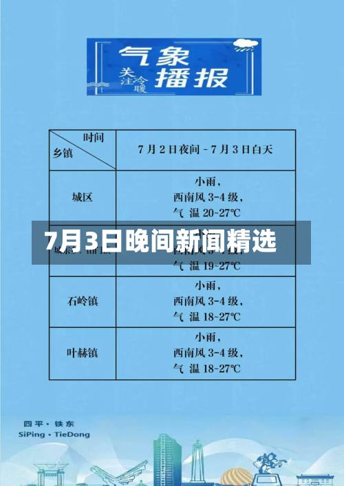 7月3日晚间新闻精选-第2张图片
