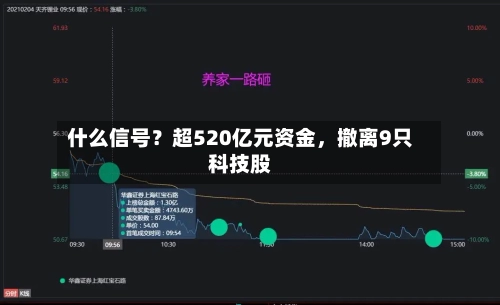 什么信号？超520亿元资金	，撤离9只科技股-第2张图片