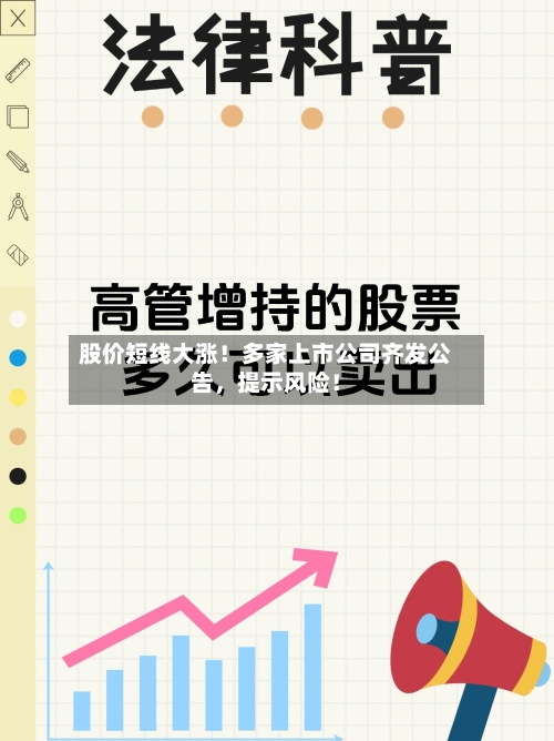股价短线大涨！多家上市公司齐发公告，提示风险！-第2张图片