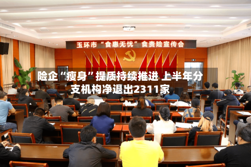 险企“瘦身”提质持续推进 上半年分支机构净退出2311家-第2张图片