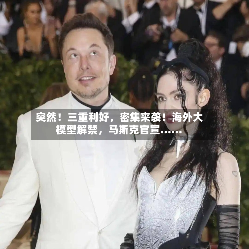 突然！三重利好	，密集来袭！海外大模型解禁，马斯克官宣……-第3张图片