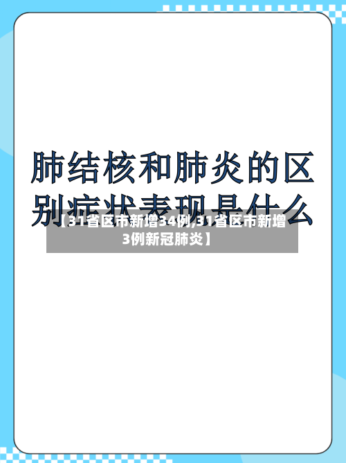 【31省区市新增34例,31省区市新增3例新冠肺炎】-第2张图片