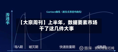 【大宗周刊】上半年，数据要素市场干了这几件大事-第2张图片