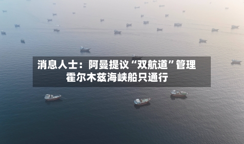 消息人士：阿曼提议“双航道	”管理霍尔木兹海峡船只通行-第2张图片