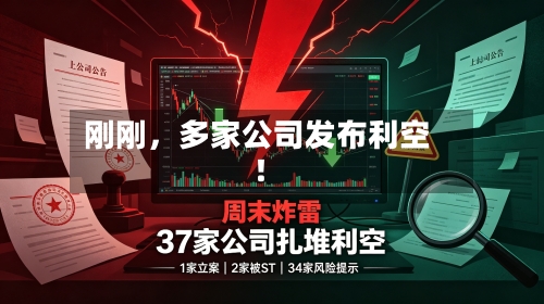 刚刚，多家公司发布利空！-第2张图片