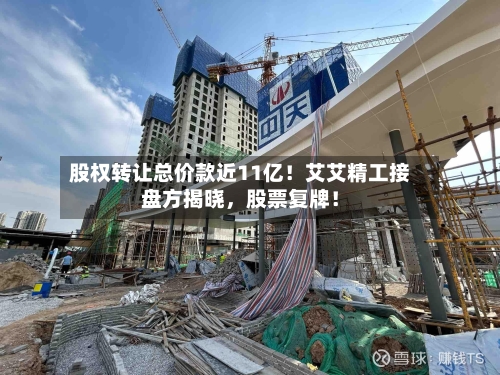 股权转让总价款近11亿！艾艾精工接盘方揭晓，股票复牌！-第2张图片