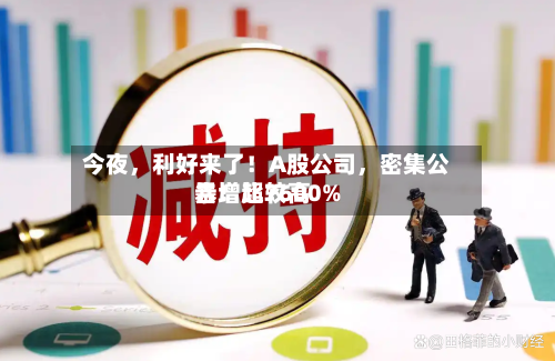 今夜，利好来了！A股公司，密集公告！比较高暴增超7600%-第2张图片