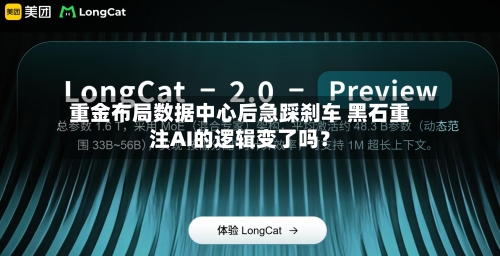 重金布局数据中心后急踩刹车 黑石重注AI的逻辑变了吗？