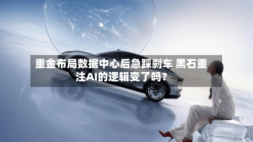 重金布局数据中心后急踩刹车 黑石重注AI的逻辑变了吗？-第3张图片