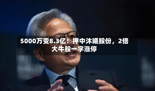 5000万变8.3亿！押中沐曦股份，2倍大牛股一字涨停-第2张图片