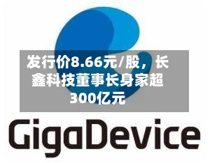 发行价8.66元/股	，长鑫科技董事长身家超300亿元-第2张图片