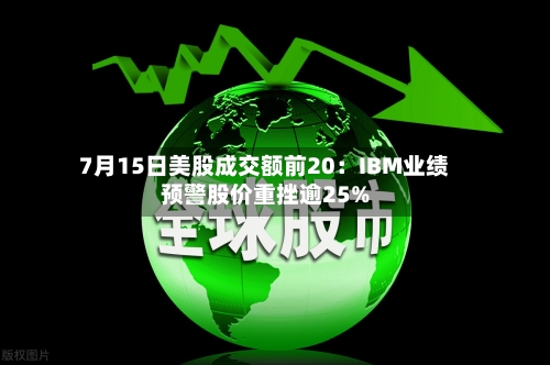 7月15日美股成交额前20：IBM业绩预警股价重挫逾25%-第2张图片