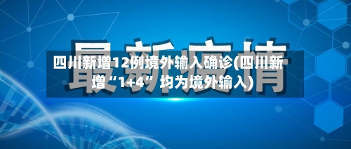 四川新增12例境外输入确诊(四川新增“1+4” 均为境外输入)-第2张图片