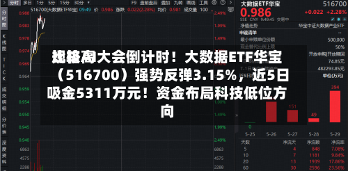 比较高规格AI大会倒计时！大数据ETF华宝（516700）强势反弹3.15%，近5日吸金5311万元！资金布局科技低位方向-第2张图片