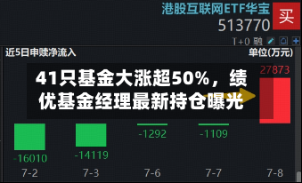 41只基金大涨超50%，绩优基金经理最新持仓曝光-第2张图片