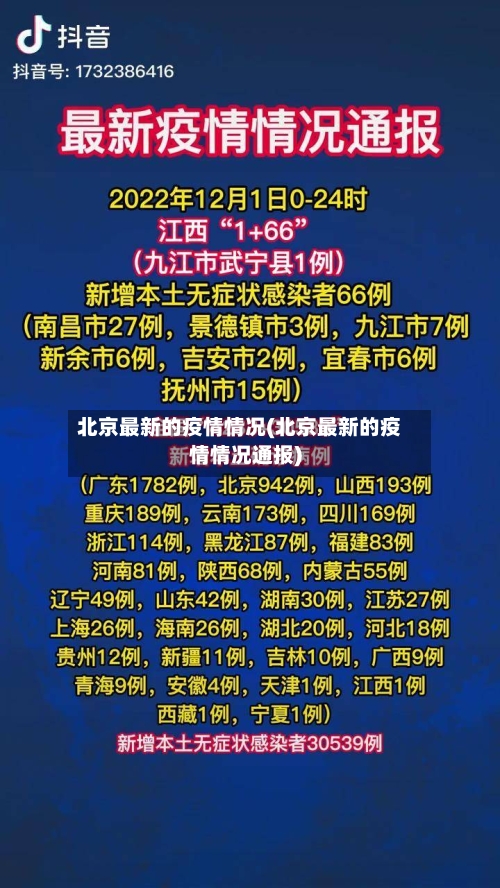 北京最新的疫情情况(北京最新的疫情情况通报)
