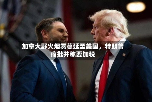加拿大野火烟雾蔓延至美国，特朗普痛批并称要加税-第3张图片