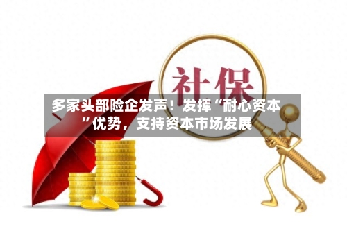 多家头部险企发声！发挥“耐心资本”优势，支持资本市场发展-第3张图片