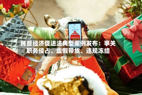 民营经济促进法典型案例发布：事关职务侵占、虚假带货、违规冻结-第3张图片