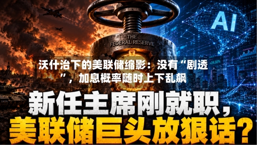 沃什治下的美联储缩影：没有“剧透	”	，加息概率随时上下乱飙-第2张图片