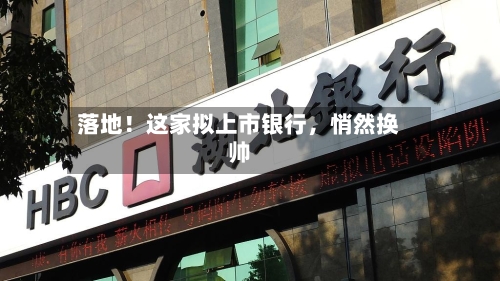 落地！这家拟上市银行，悄然换帅-第3张图片