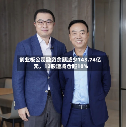 创业板公司融资余额减少143.74亿元，12股遭减仓超10%-第2张图片