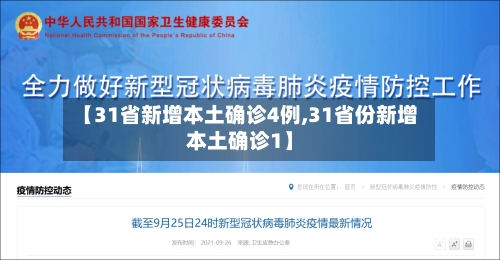 【31省新增本土确诊4例,31省份新增本土确诊1】-第2张图片