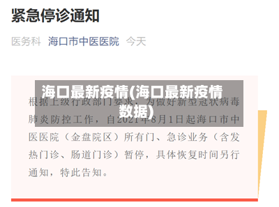 海口最新疫情(海口最新疫情数据)-第2张图片