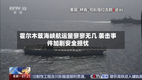 霍尔木兹海峡航运量寥寥无几 袭击事件加剧安全担忧