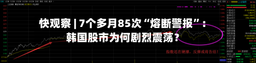 快观察 | 7个多月85次“熔断警报”：韩国股市为何剧烈震荡？-第3张图片