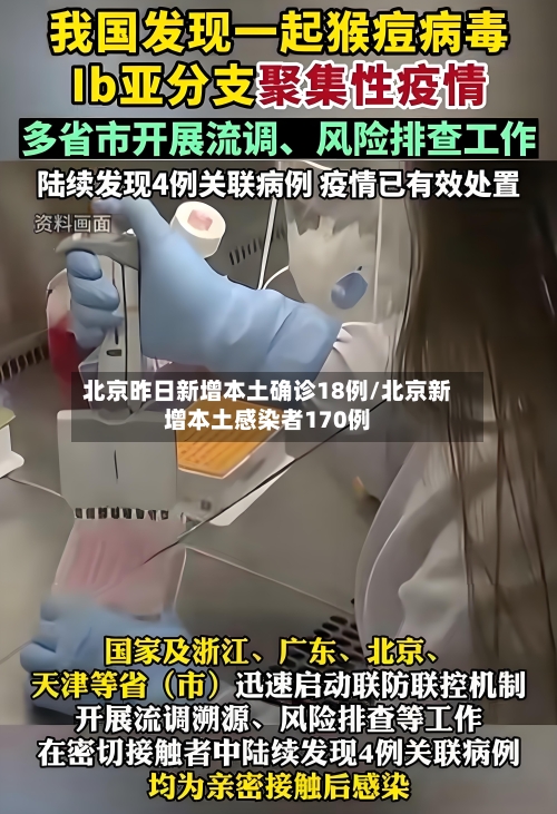 北京昨日新增本土确诊18例/北京新增本土感染者170例