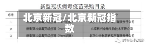 北京新冠/北京新冠指数-第3张图片