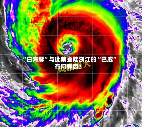 “白海豚”与此前登陆浙江的“巴威	”有何异同？-第2张图片