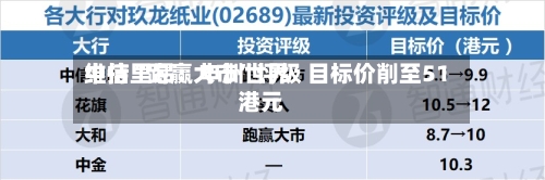 中信里昂：申洲世界维持“跑赢大市	”评级 目标价削至51港元-第3张图片
