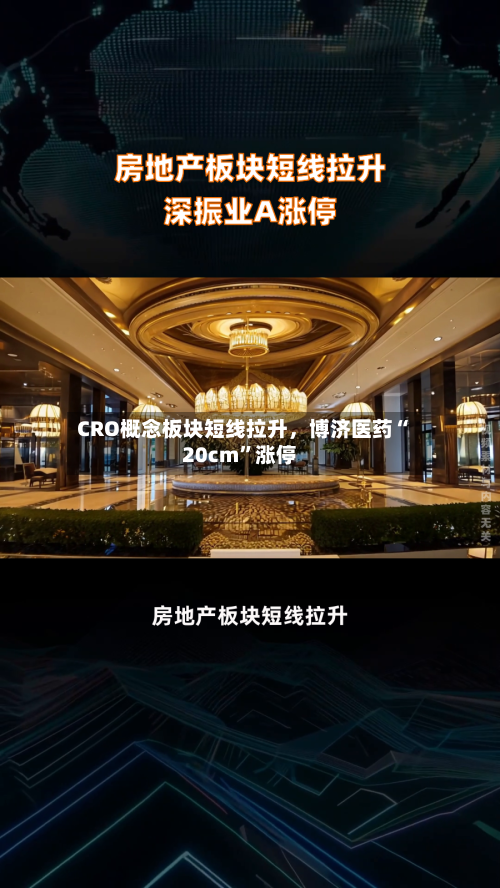 CRO概念板块短线拉升，博济医药“20cm”涨停-第2张图片